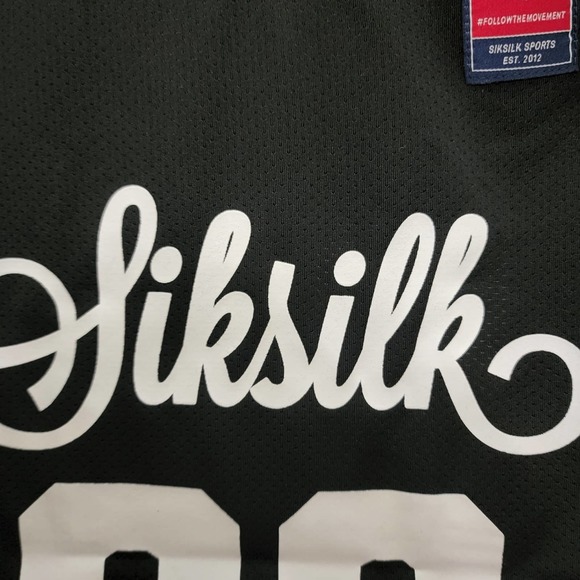 Sik Silk Retro Sport Crop Vest in Black - NWT - Picture 8 of 13